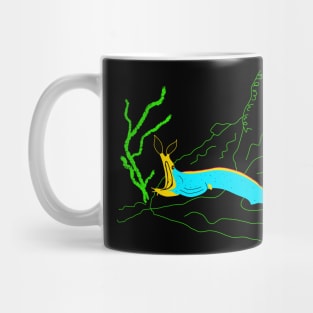 Ribbon eel (Rhinomuraena quaesita) Mug